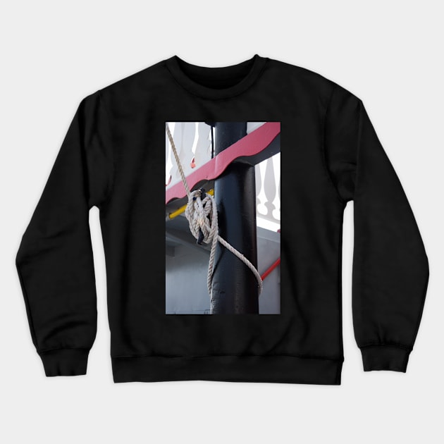 tied Crewneck Sweatshirt by sma1050